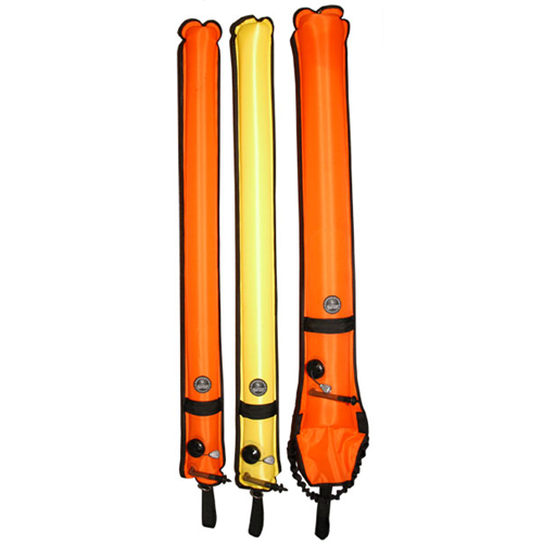 SEE-ME 20lbs (9kgs) 360° Luminous SMB (Dia:- 1.3mtr x 14cm)  Orange